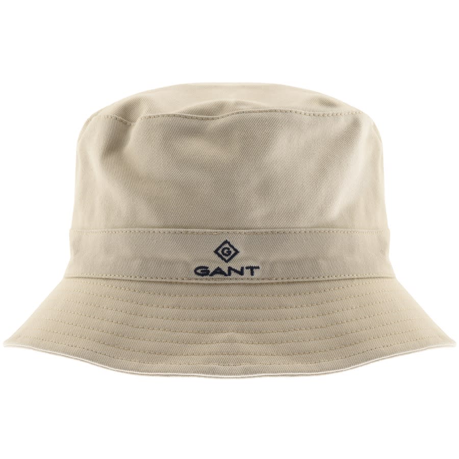 Alternative Image for ProductGant Logo Bucket Hat Beige1